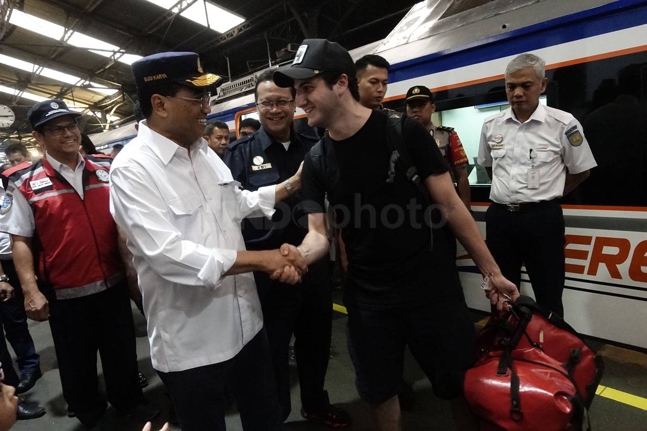 Menhub Sidak ke Stasiun...