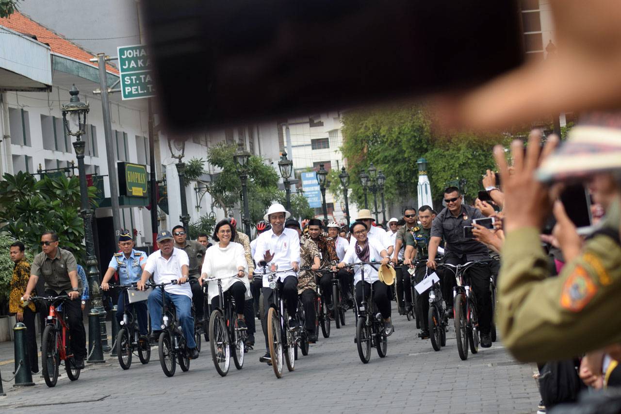 Presiden Jokowi Gowes...