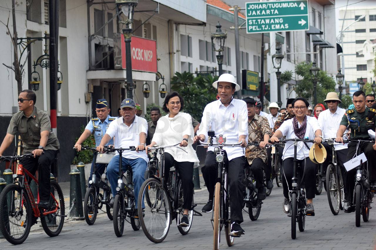 Presiden Jokowi Gowes...