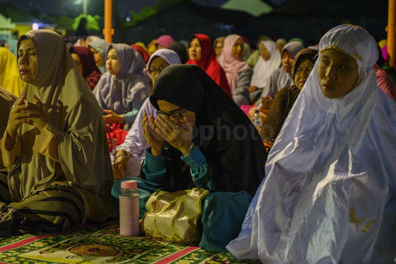 Umat Muslim di Palu...