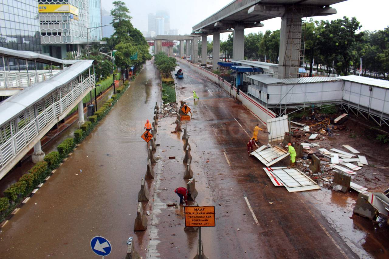 Banjir Jalan Rasuna...