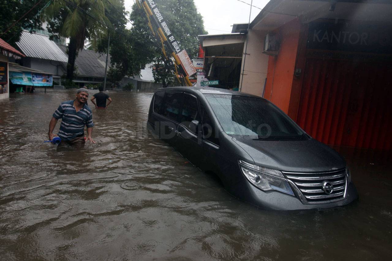Banjir di Komplek Polri...