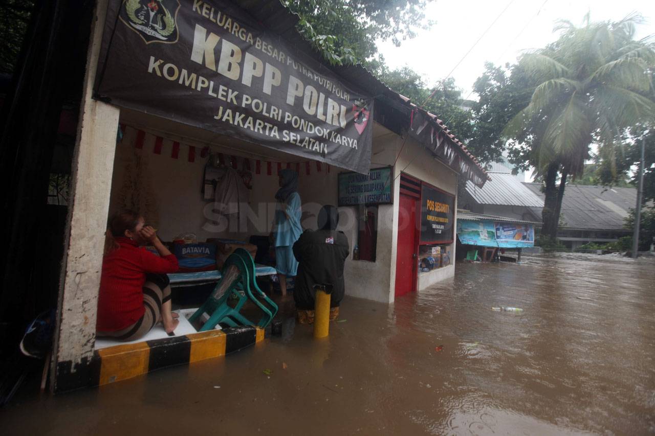 Banjir di Komplek Polri...
