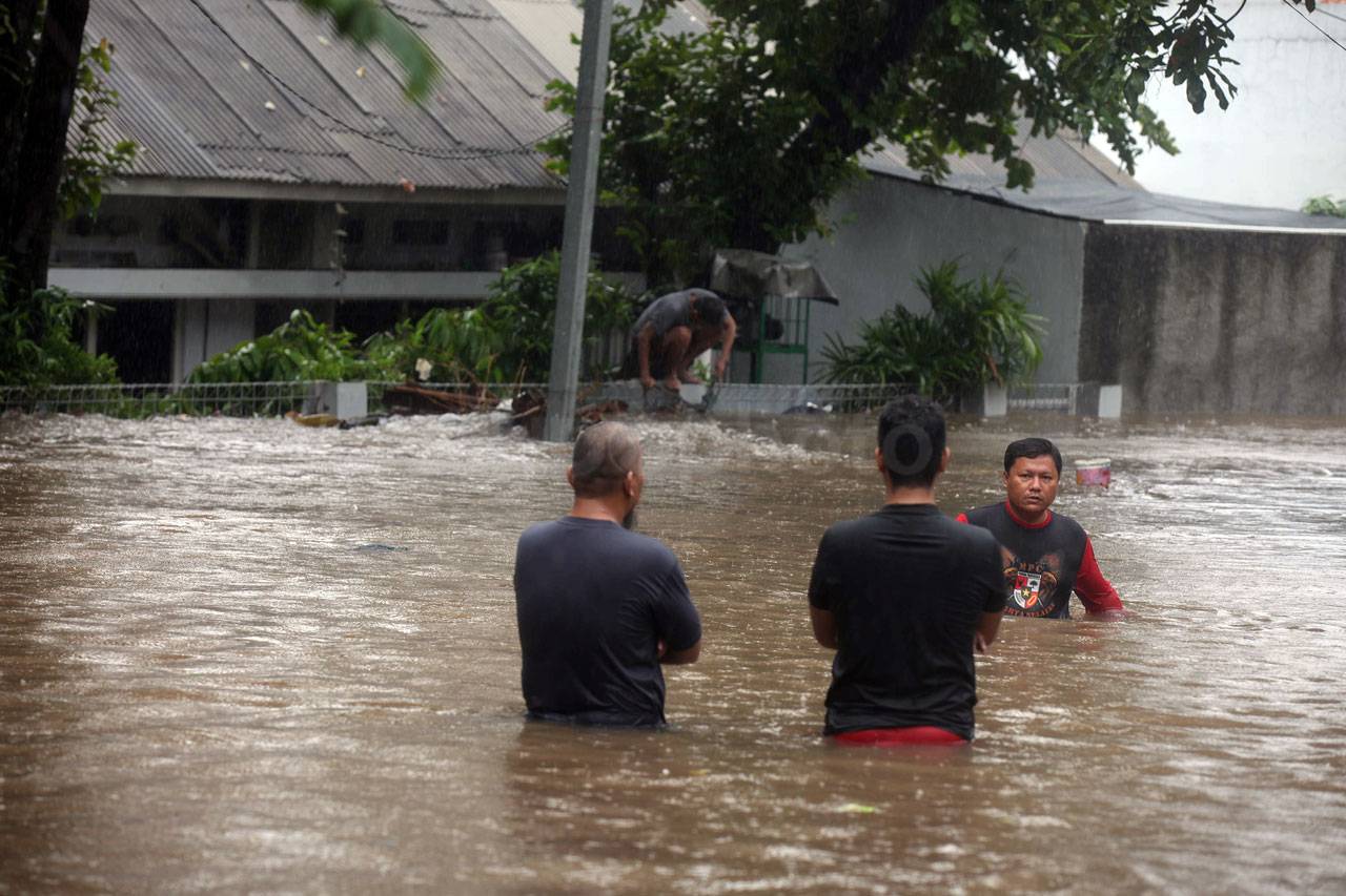 Banjir di Komplek Polri...