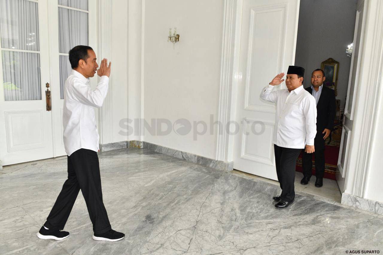 Temui Jokowi di Gedung...