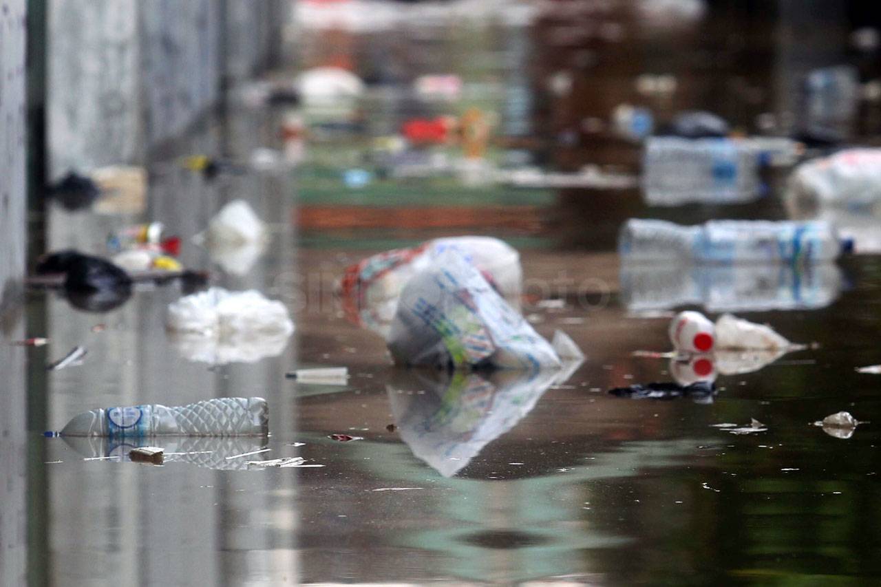 Banjir di Bidara Cina...