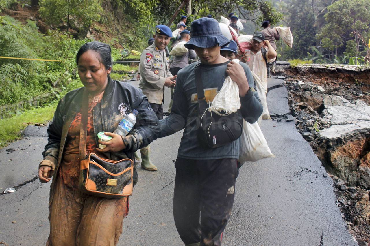 Warga Korban Banjir...