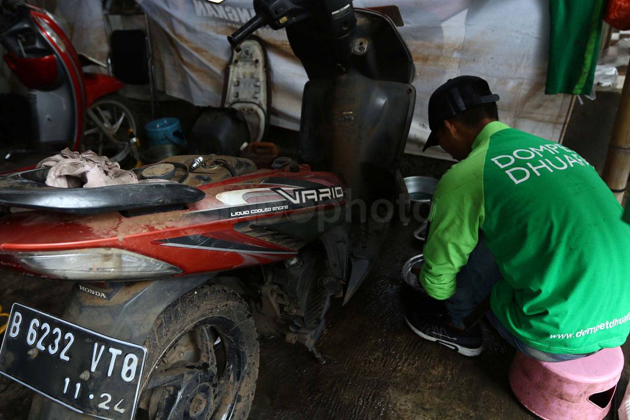 Motor Korban Banjir...