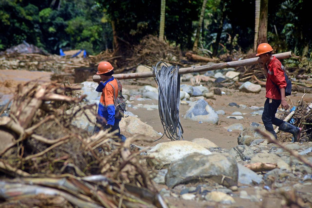 Pasca Banjir di Lebak,...