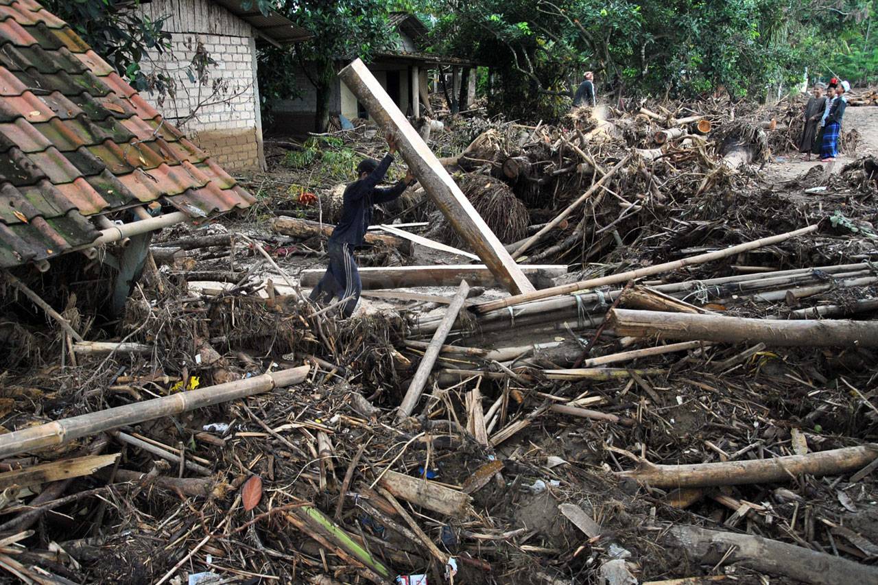 Banjir Bandang di Jasinga...