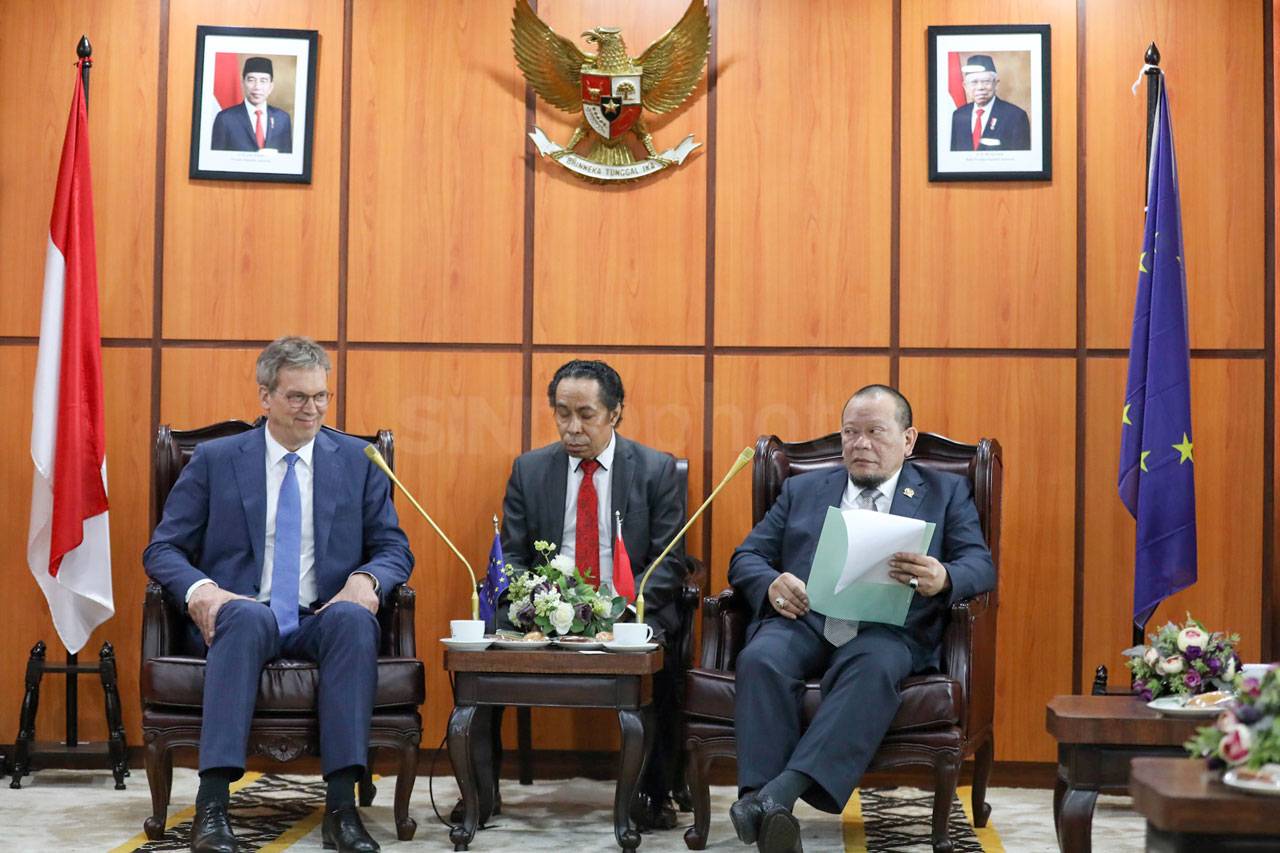 Ketua DPD Terima Kunjungan...