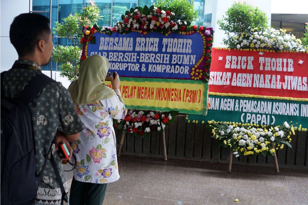 Karangan Bunga Dukungan...