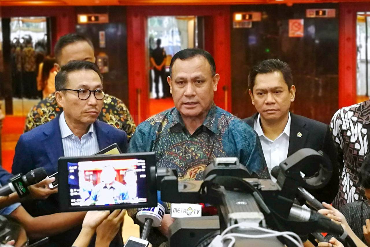 Ketua KPK Temui Pimpinan...