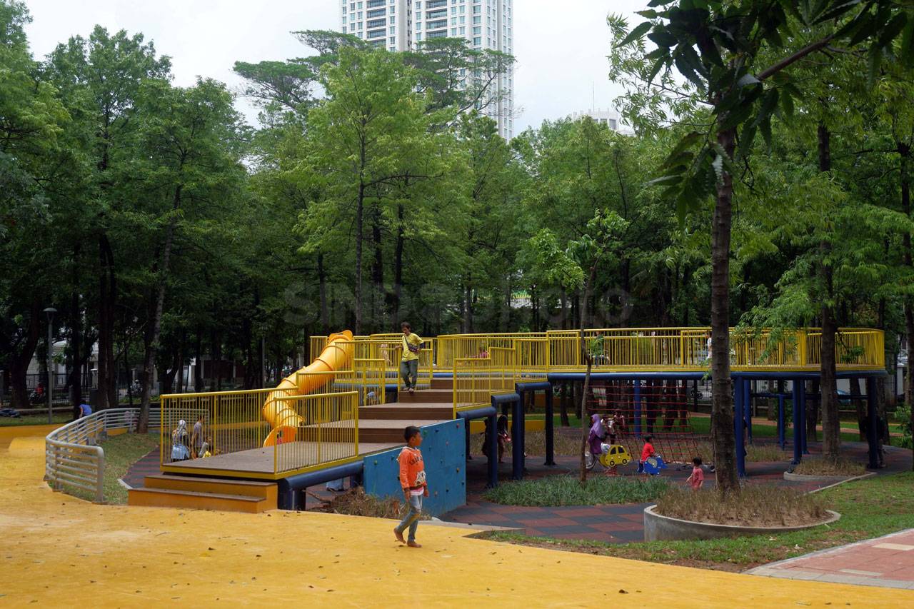 Wajah Baru Taman Puring...