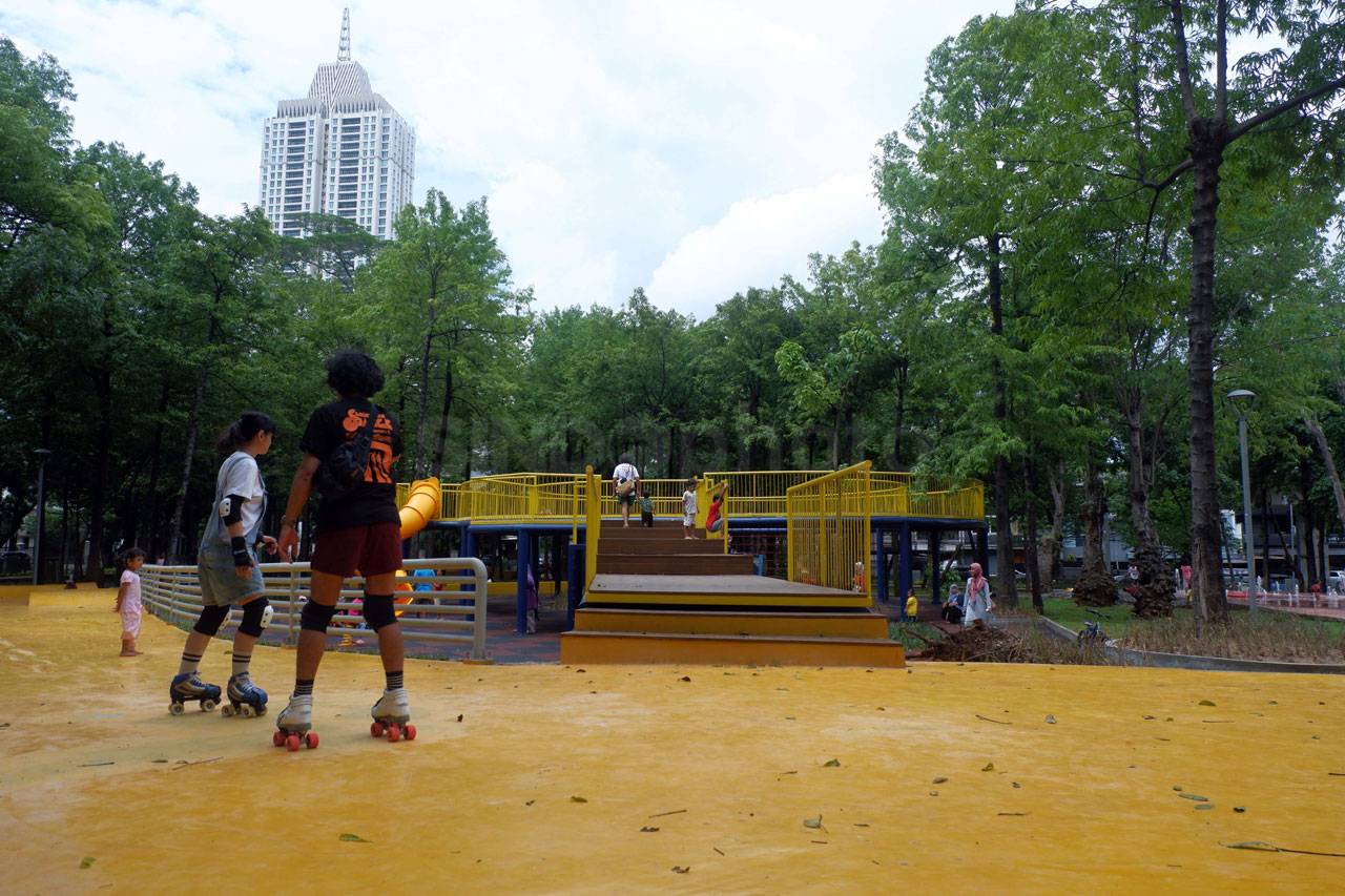 Wajah Baru Taman Puring...