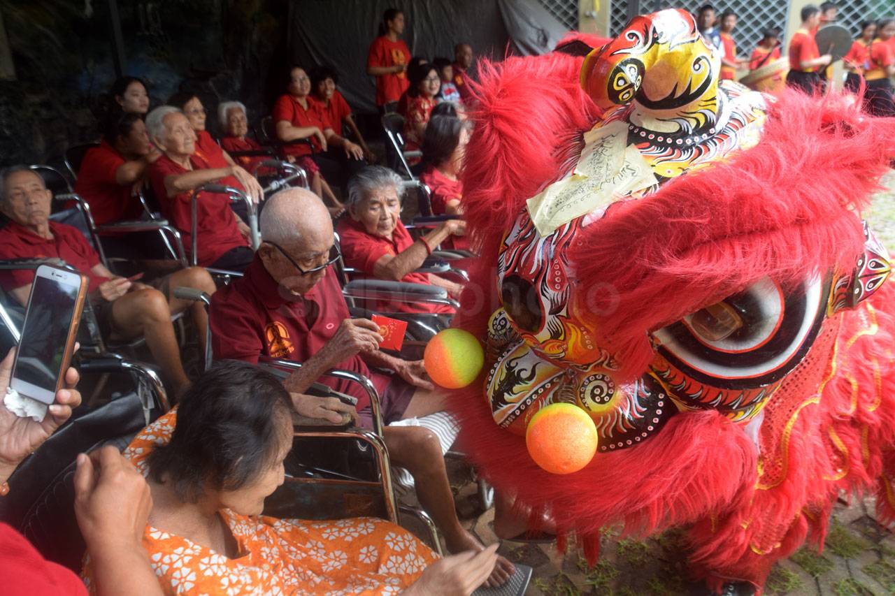 Rayakan Imlek, Barongsai...