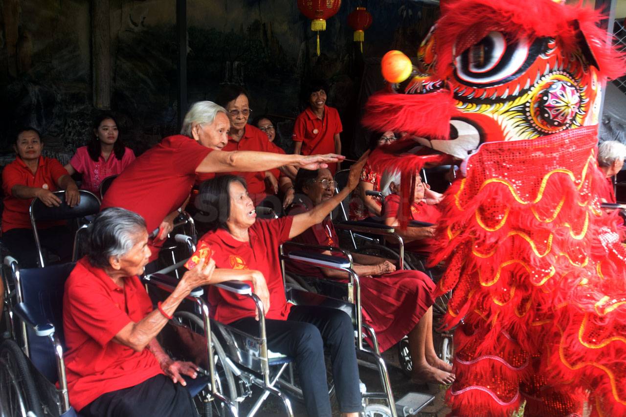 Rayakan Imlek, Barongsai...