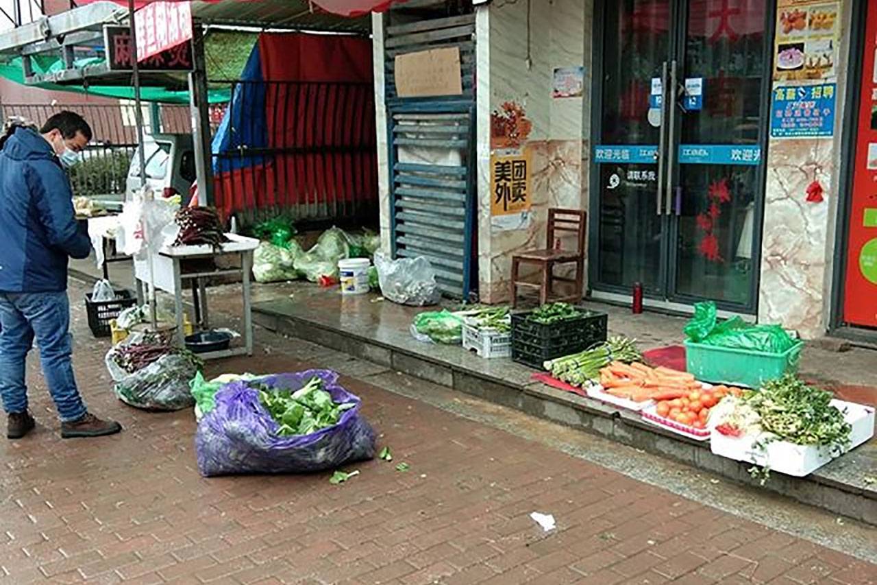 Kondisi Kota Wuhan Lengang...