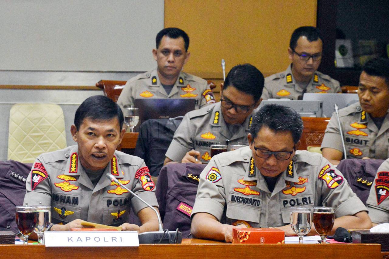 Kapolri Raker dengan...