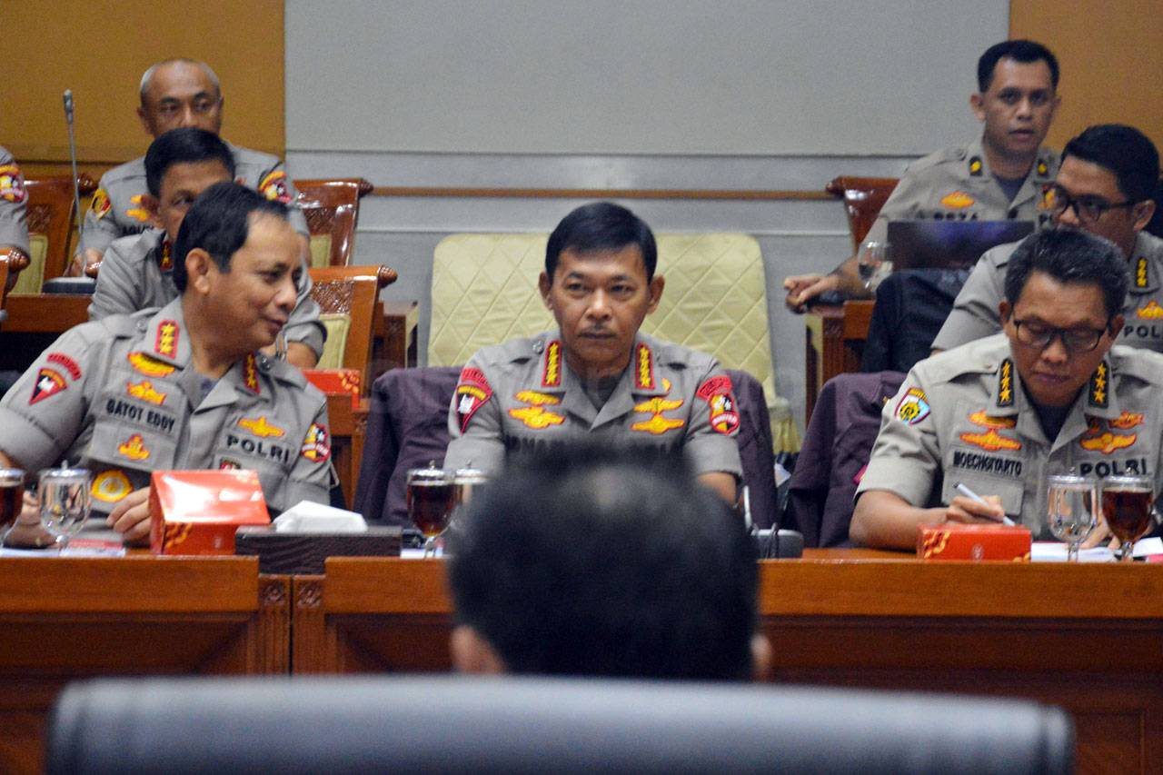 Kapolri Raker dengan...
