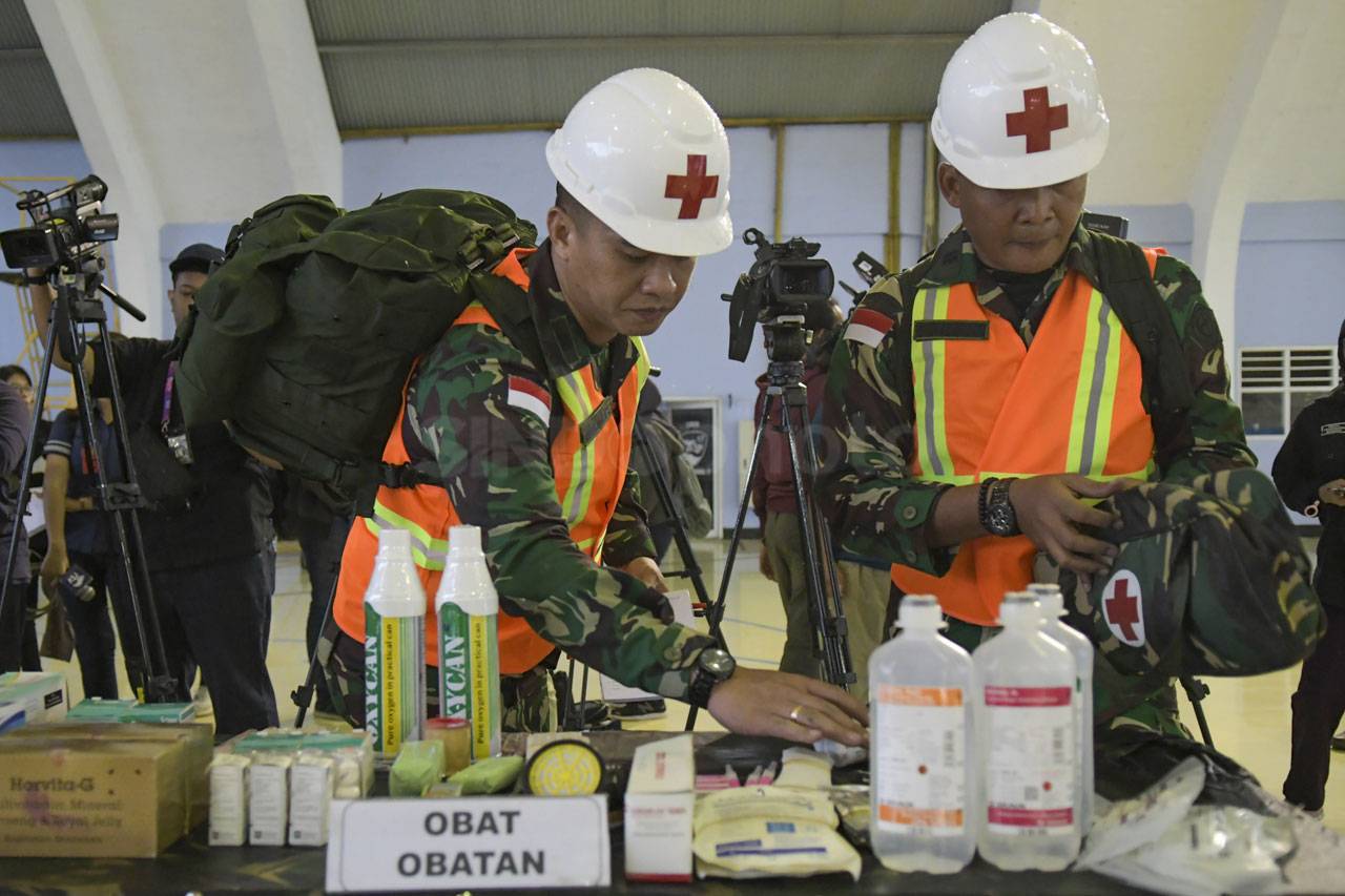 Panglima TNI Lepas Satgas...
