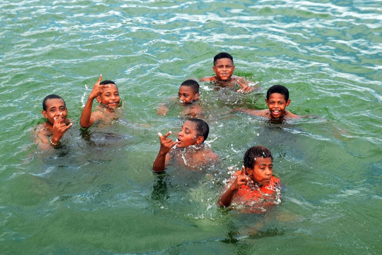 Cerianya Anak-Anak Papua...
