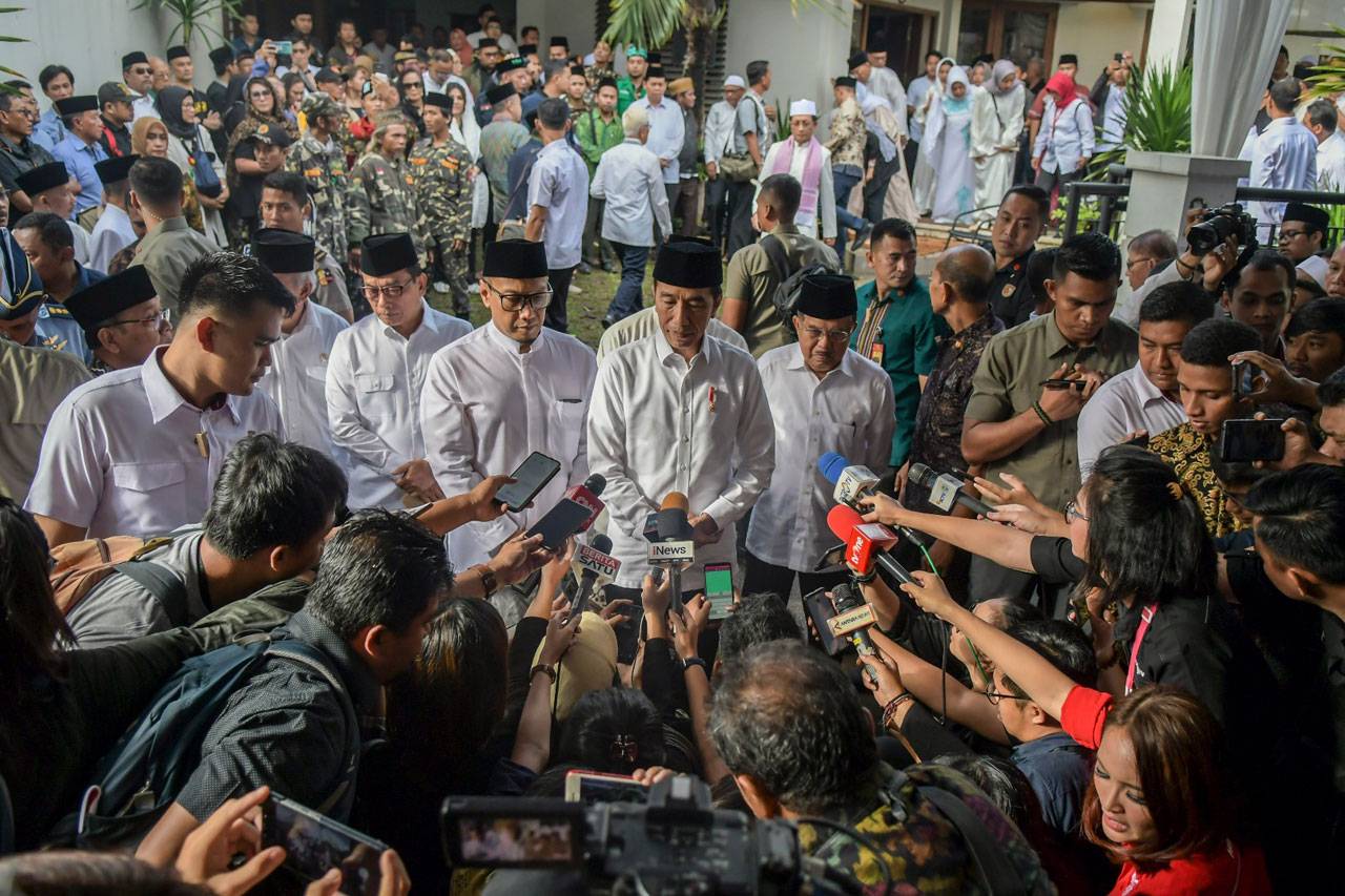 Presiden Jokowi Melayat...