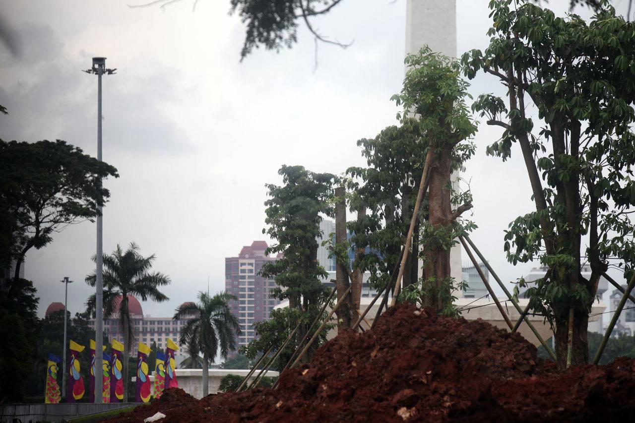 Usai Ditebangi, Monas...