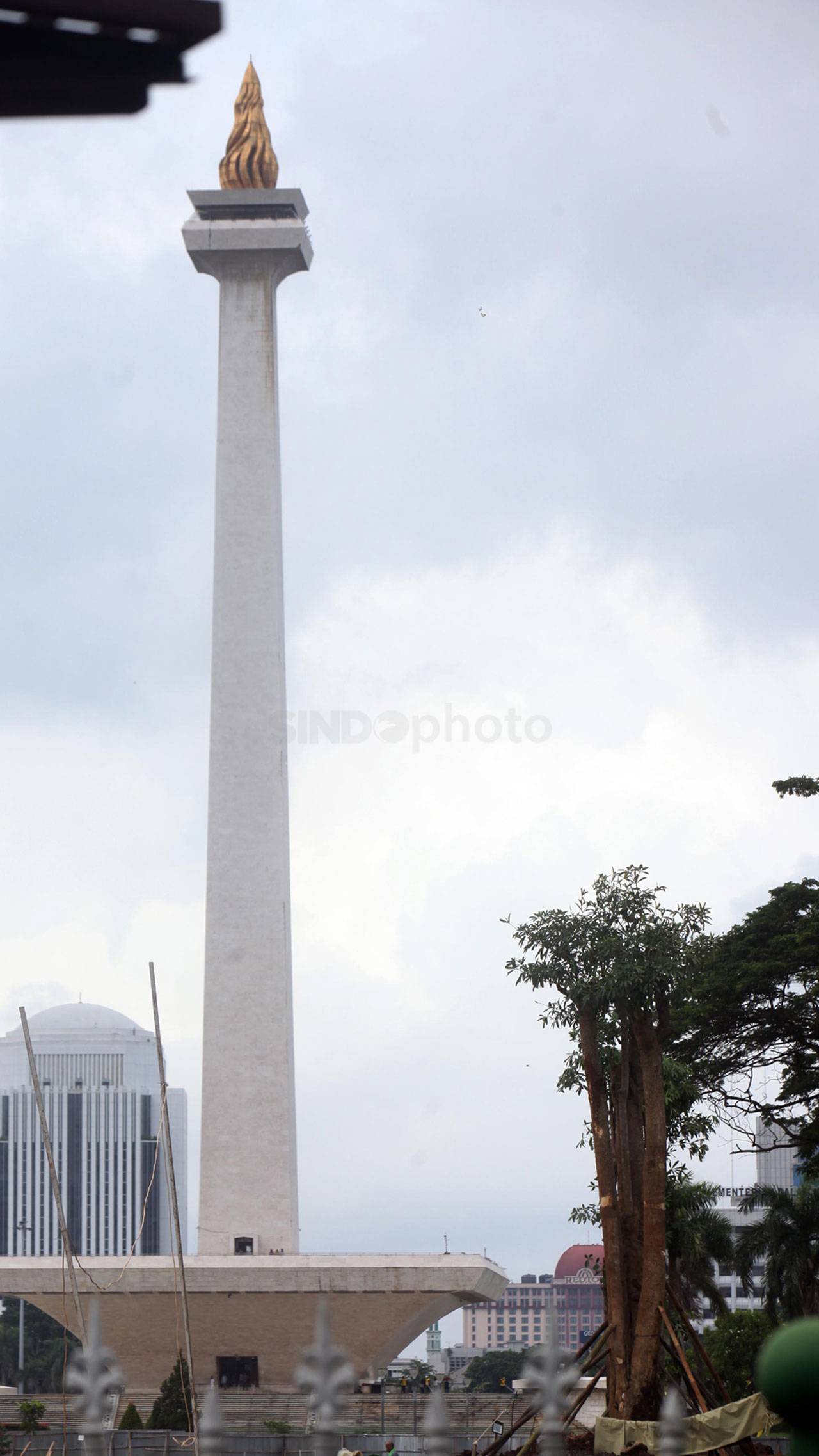 Usai Ditebangi, Monas...