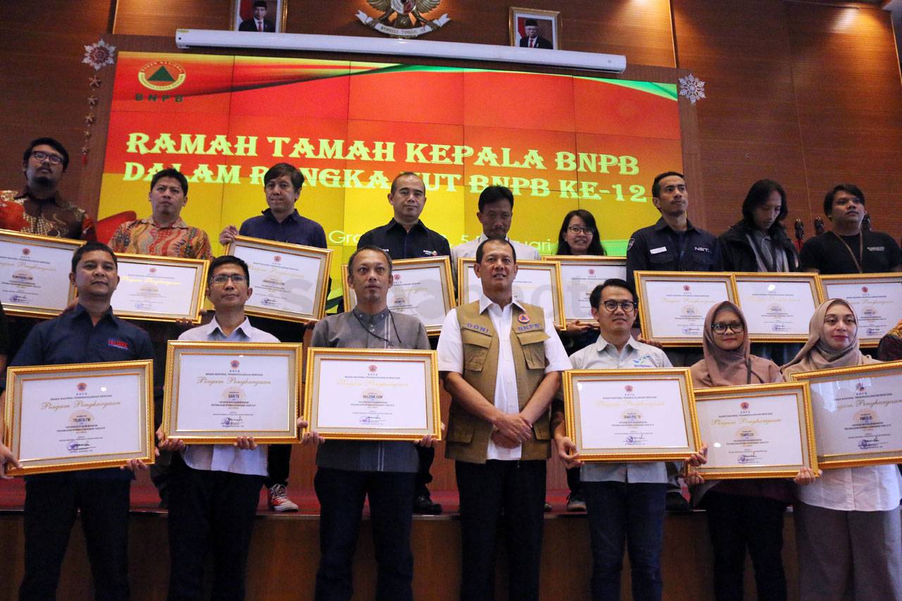 Rayakan HUT ke-12, BNPB...