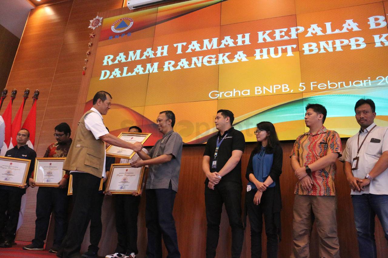 Rayakan HUT ke-12, BNPB...