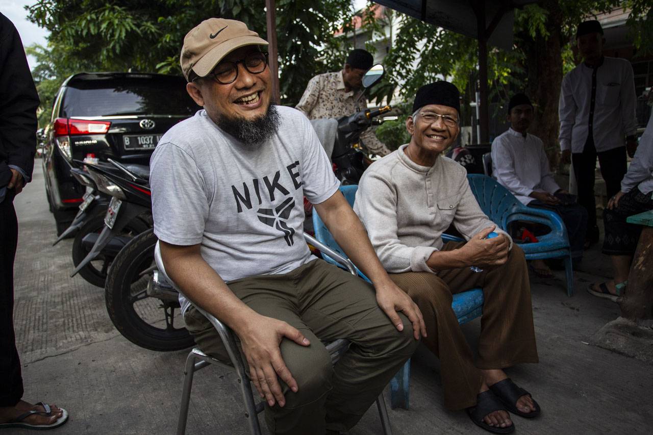 Rekonstruksi Kasus Penyiraman...