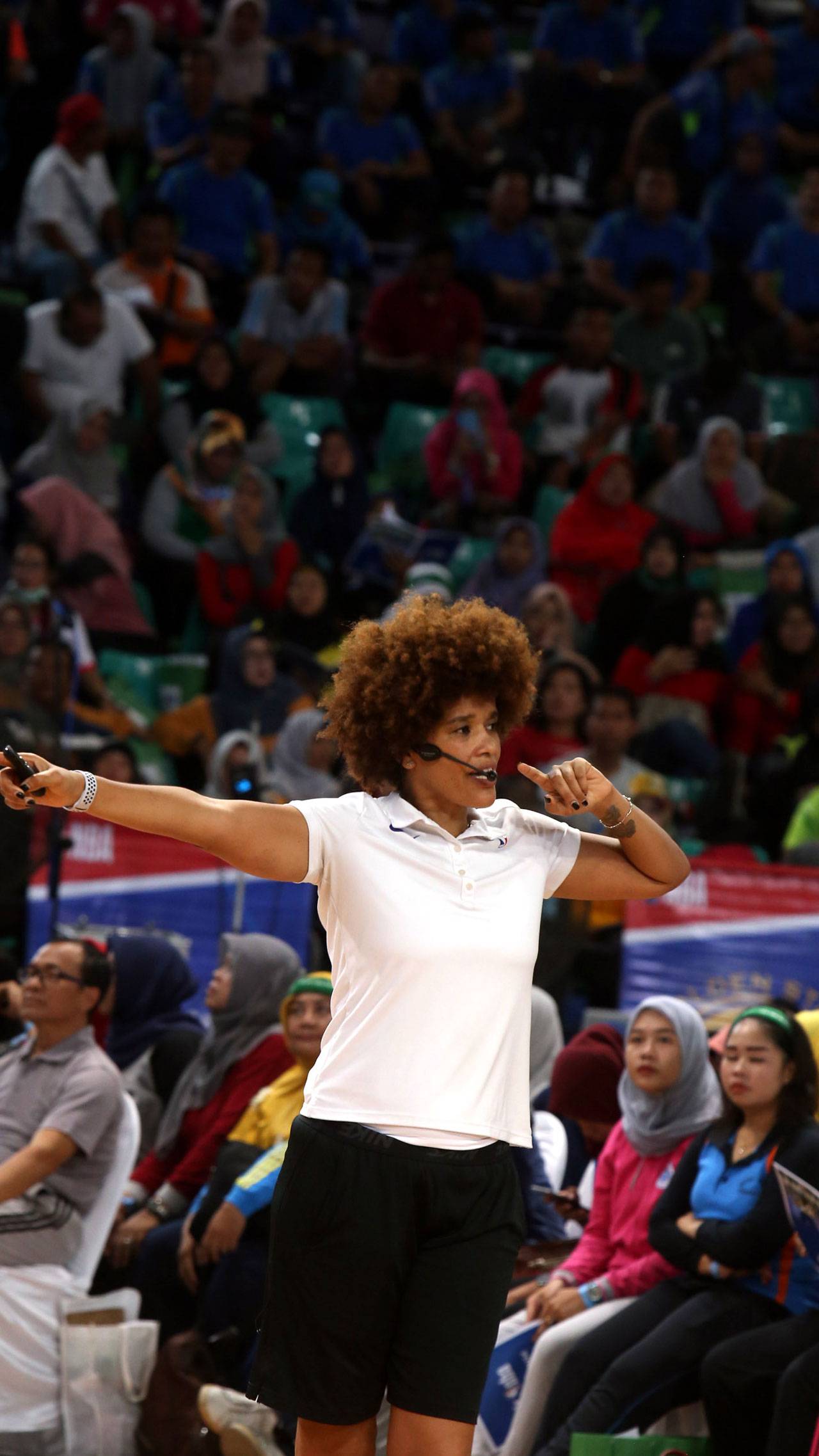 Pelatih NBA Latih Basket...