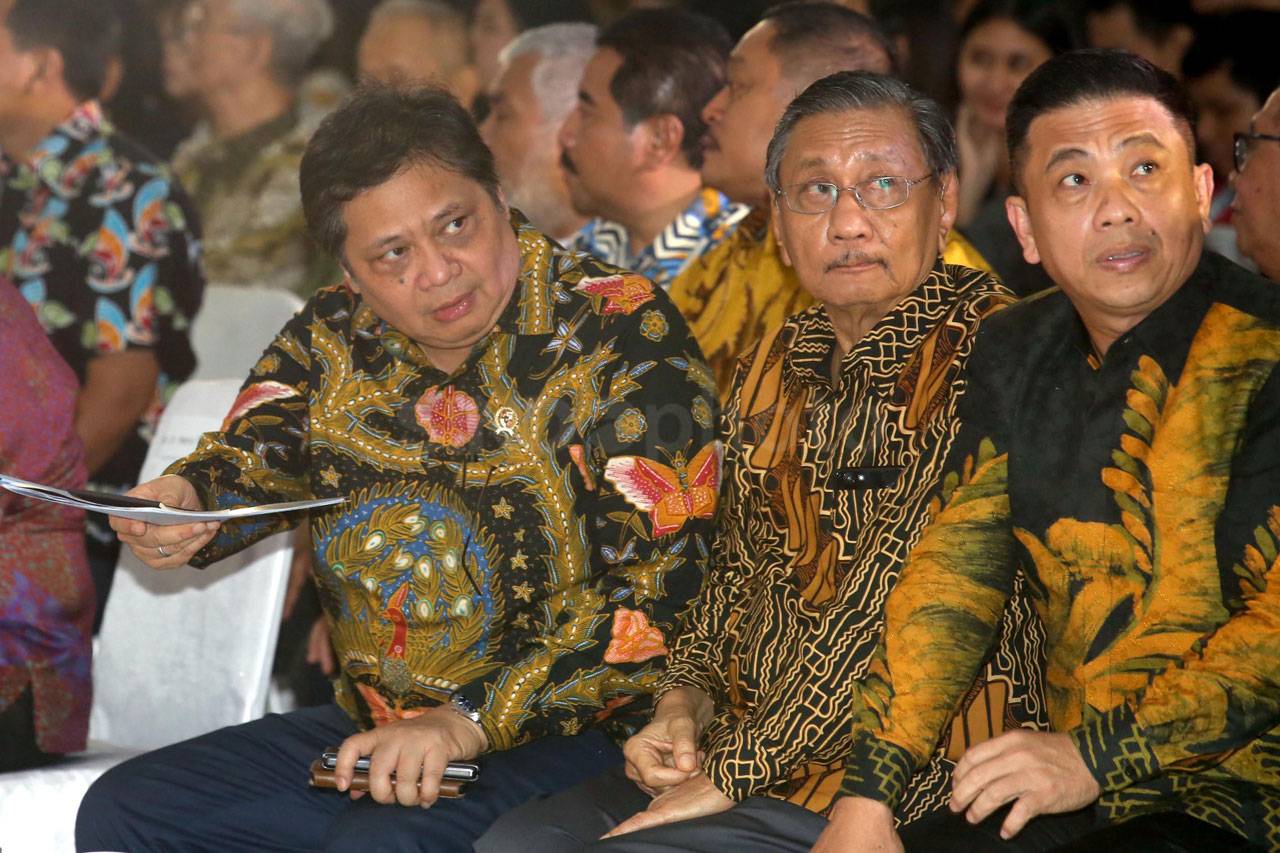 Menteri Airlangga Hartarto...