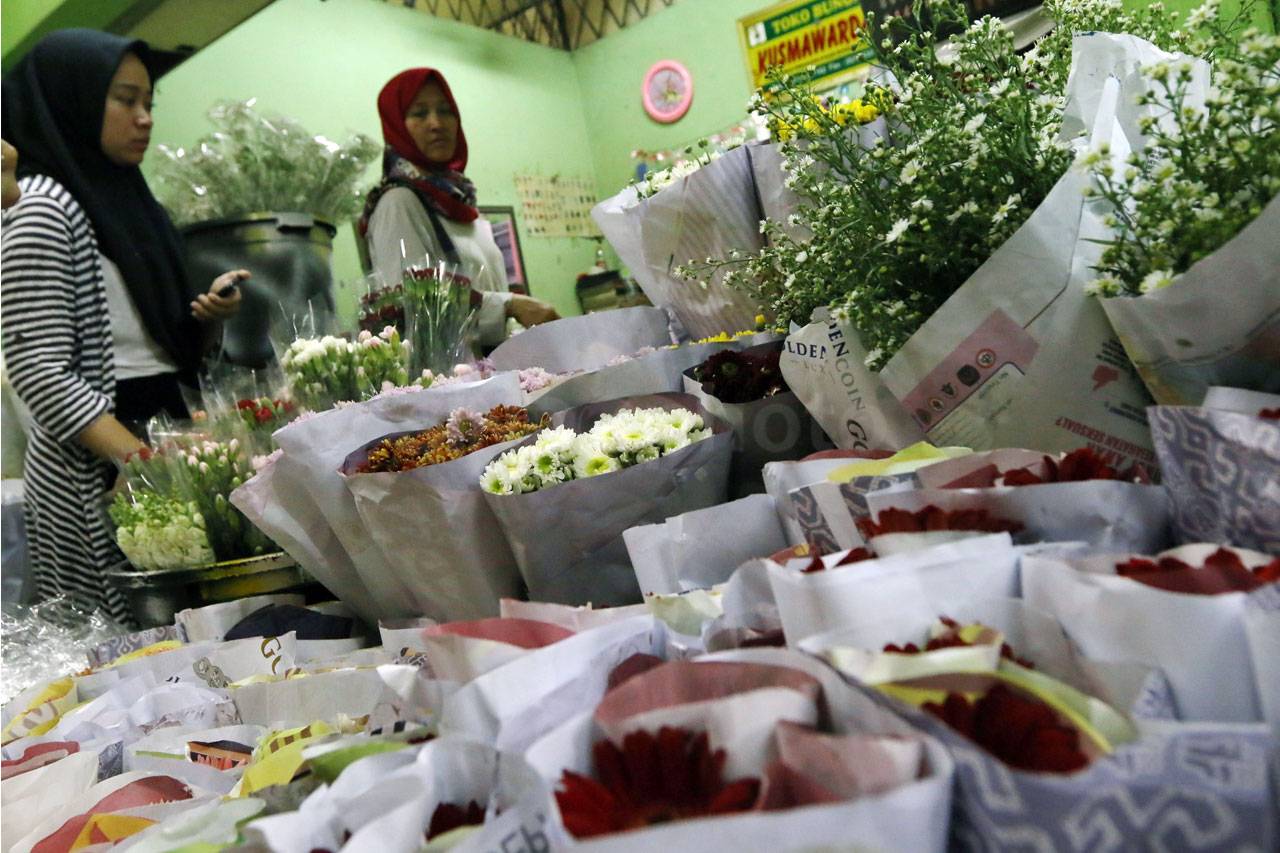 Jelang Valentine, Pasar...