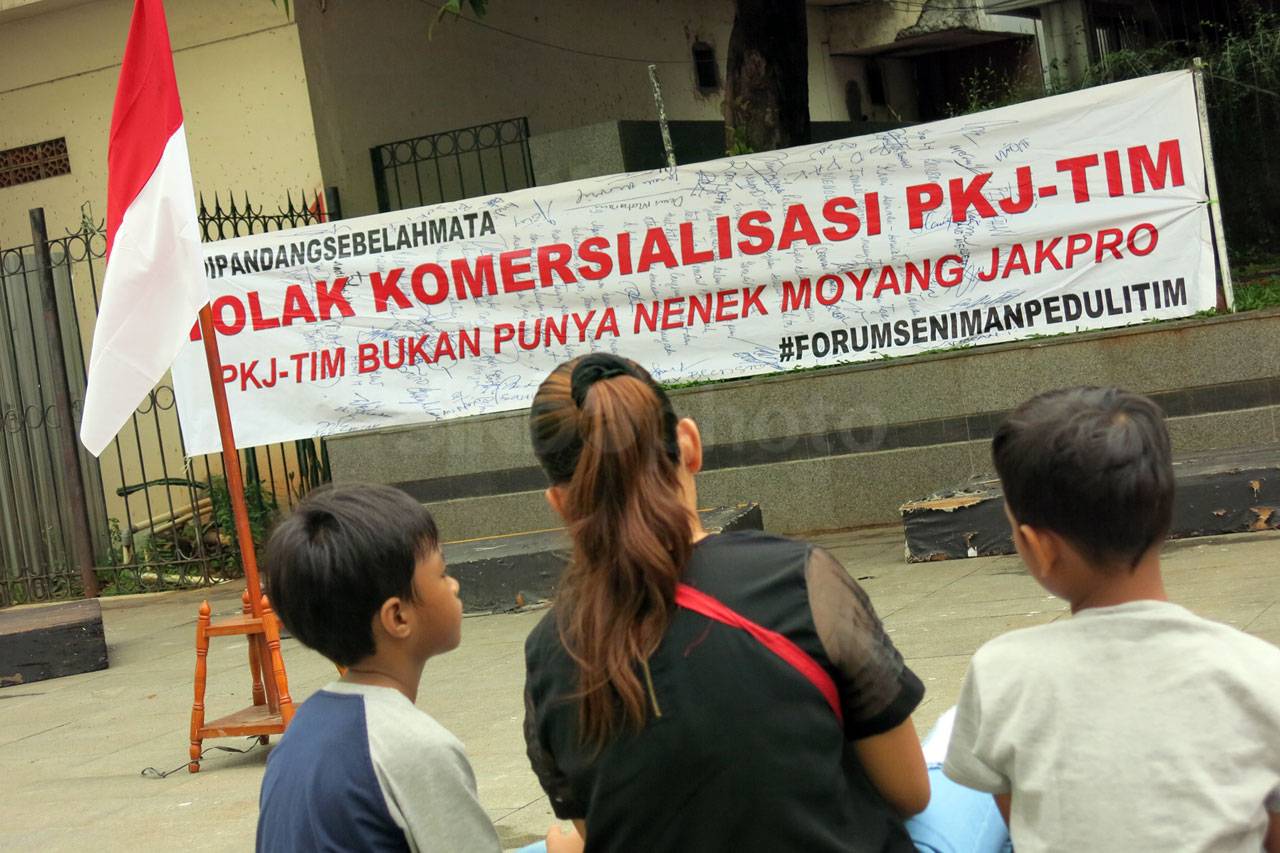 Publik Seni Tolak Revitalisasi...
