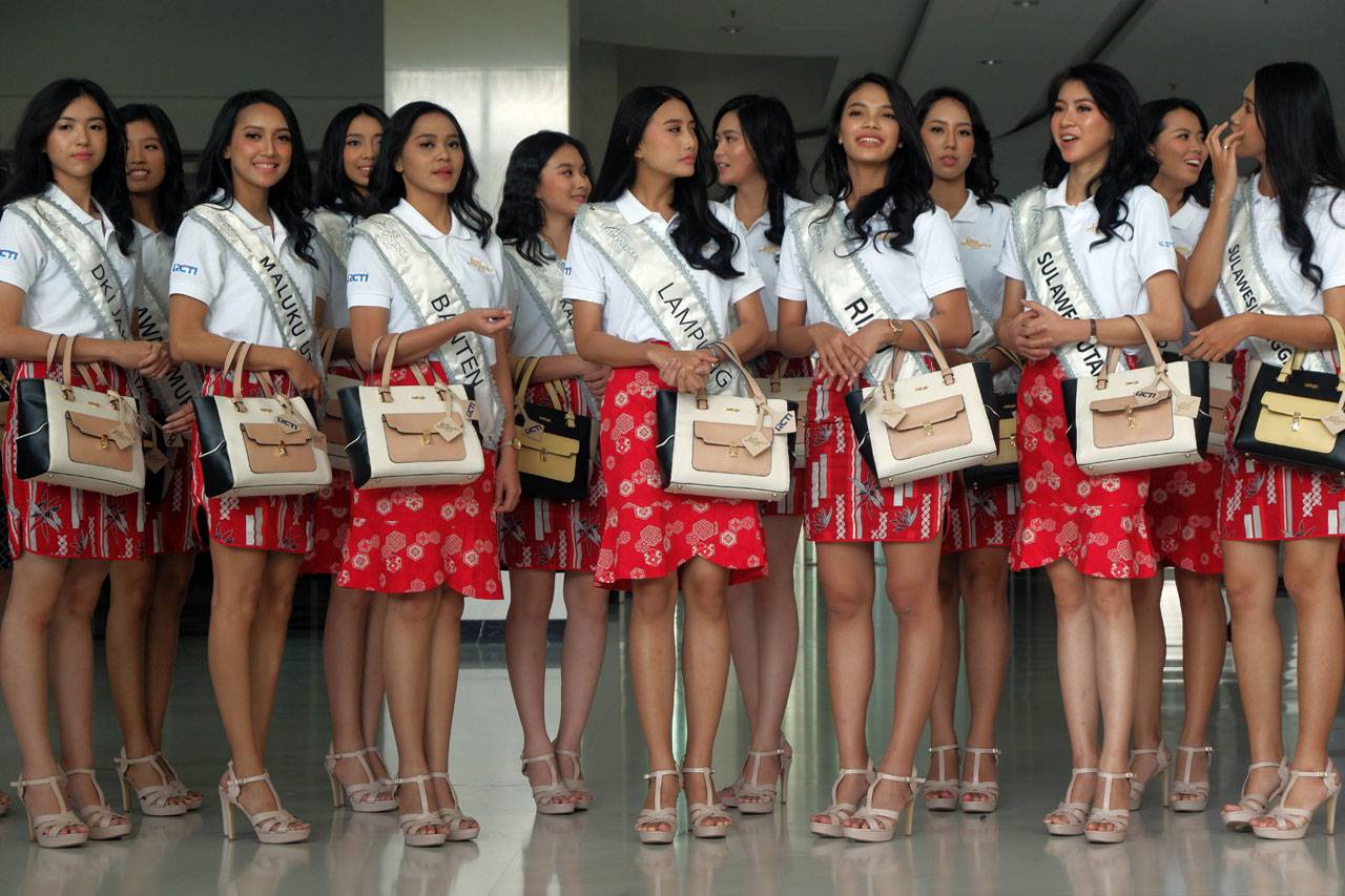 34 Finalis Miss Indonesia...