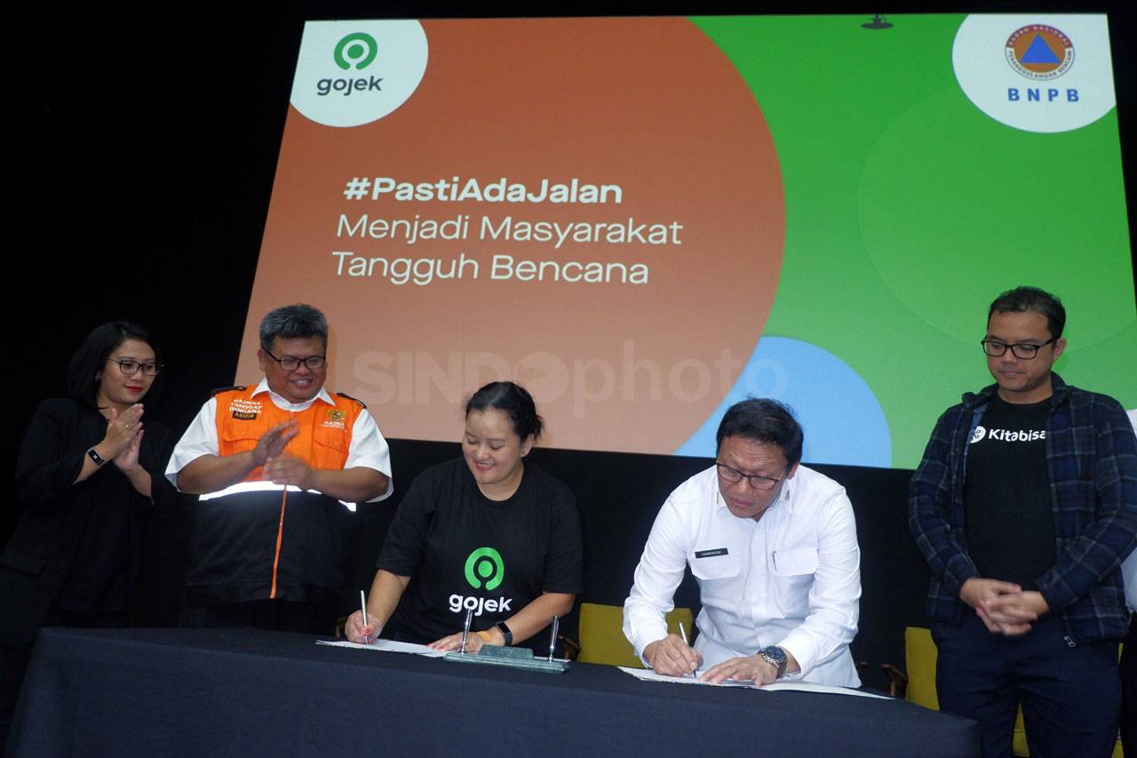Gojek dan BNPB Jalin...
