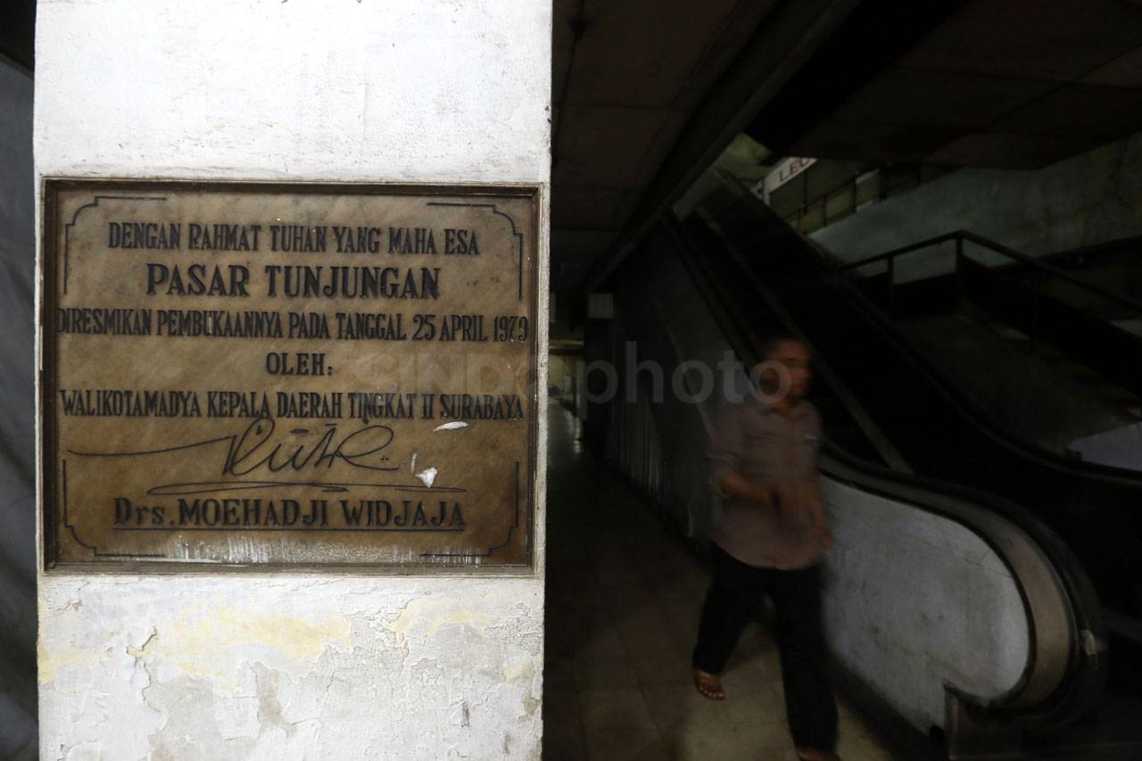 Kondisi Pasar Tunjungan...
