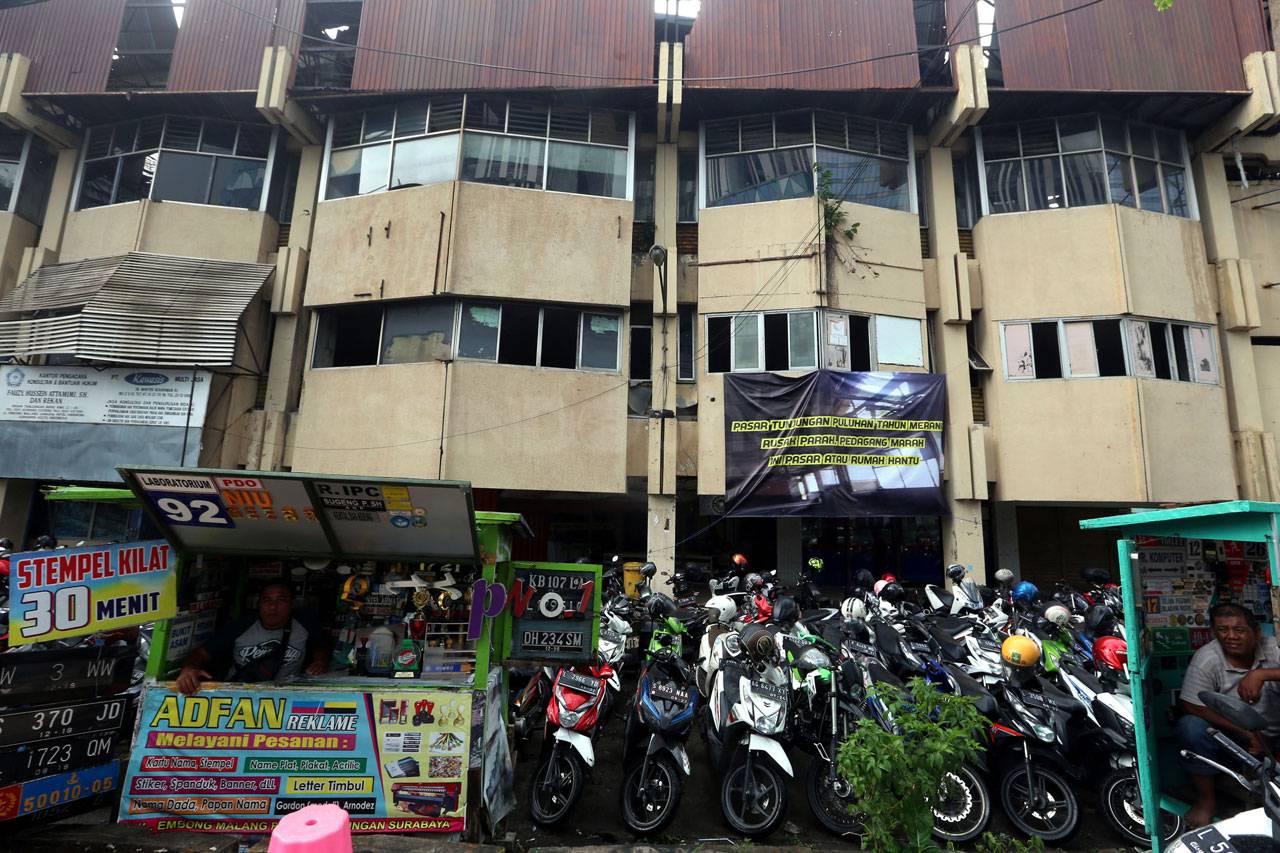 Kondisi Pasar Tunjungan...