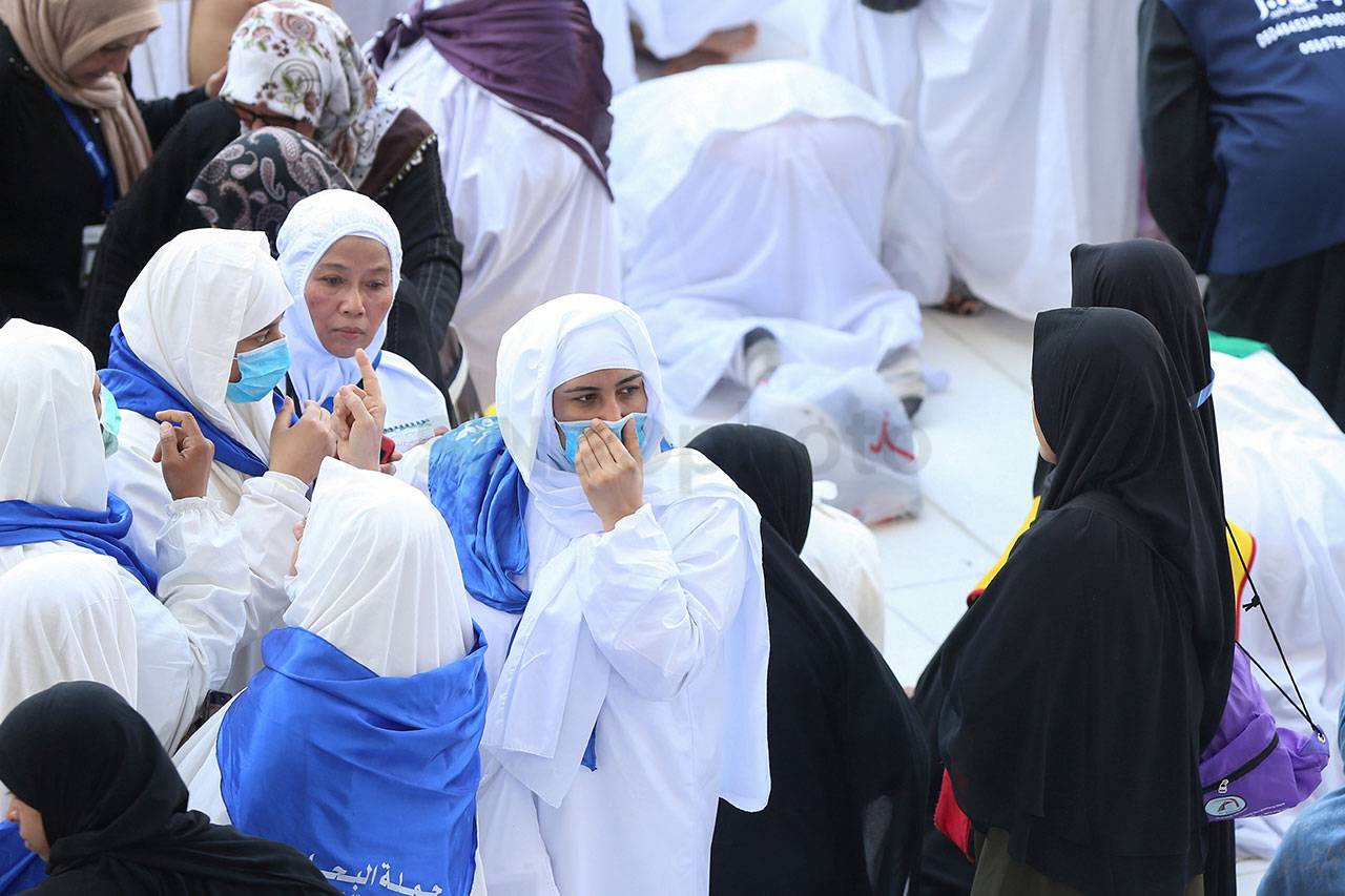 Suasana Masjidil Haram...