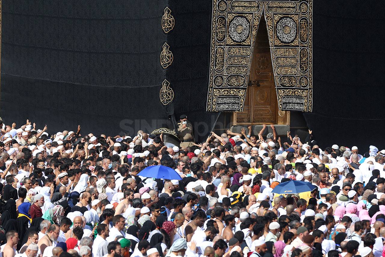 Suasana Masjidil Haram...