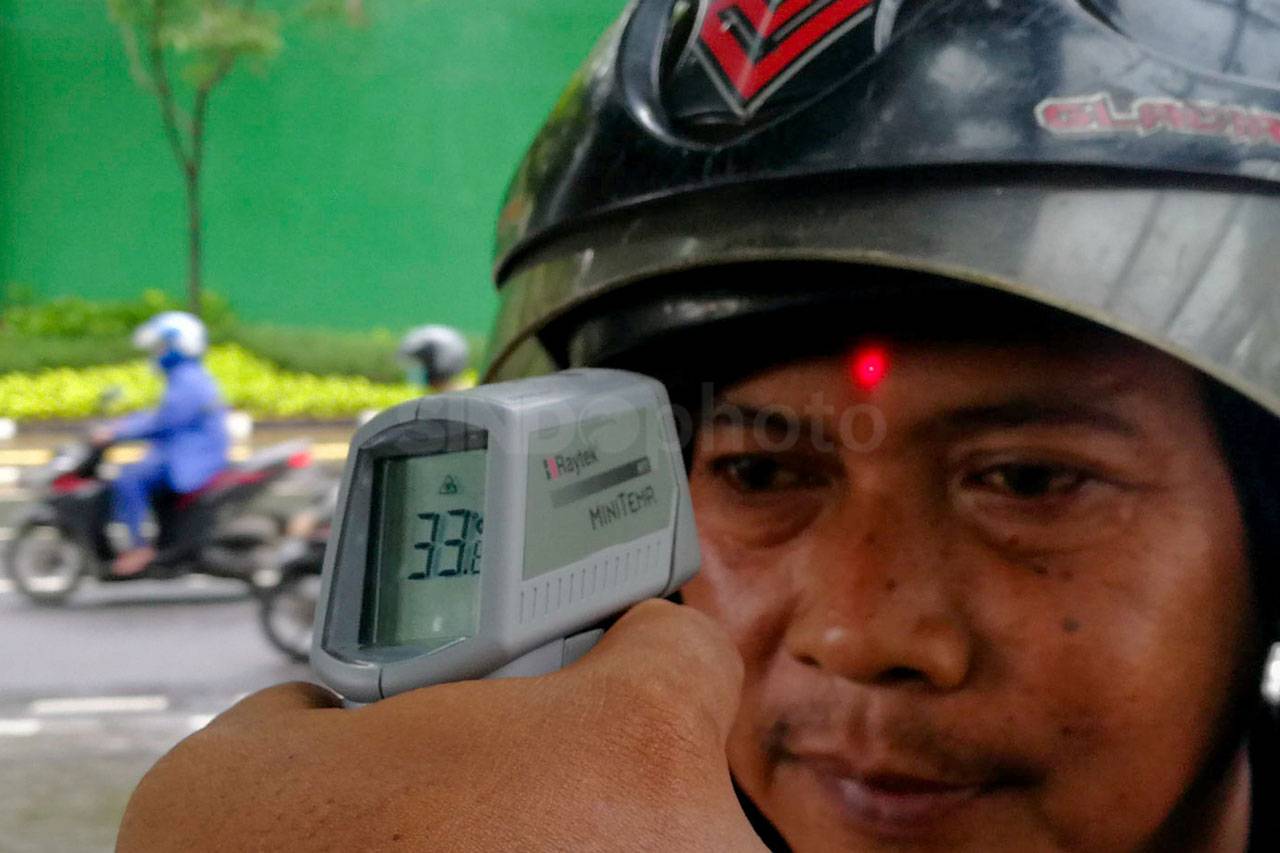 Pengecekan Suhu Tubuh...