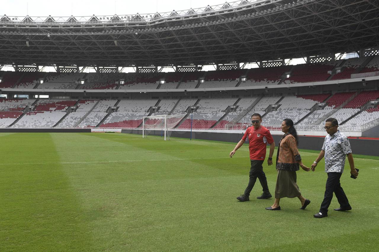 Ketum PSSI Tinjau Kelayakan...