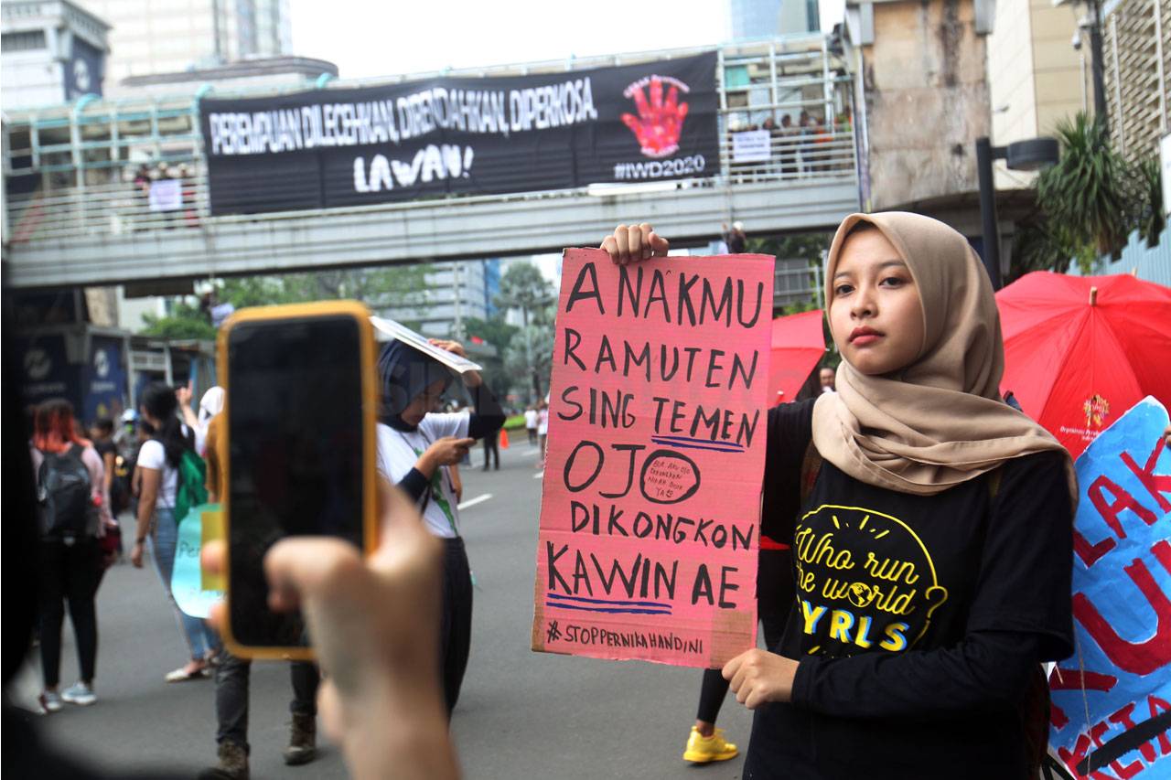 Potret Aksi Peringatan...