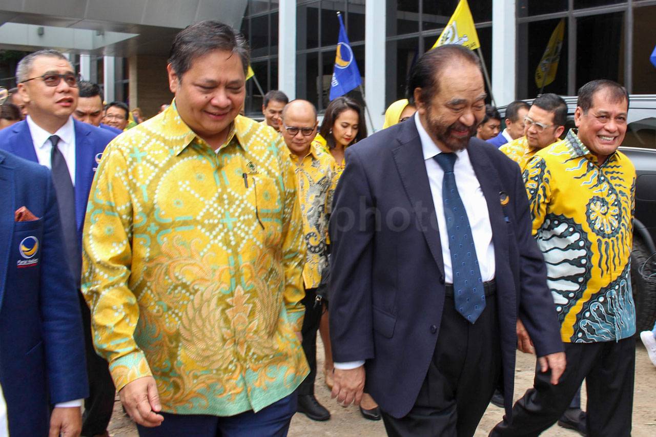 Surya Paloh Temui Ketum...