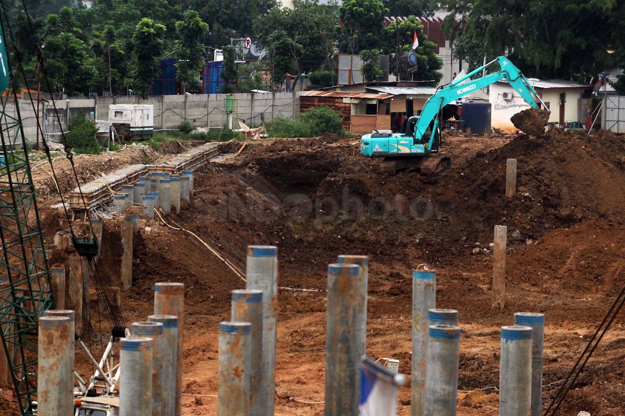 Pembangunan Proyek Pasar...