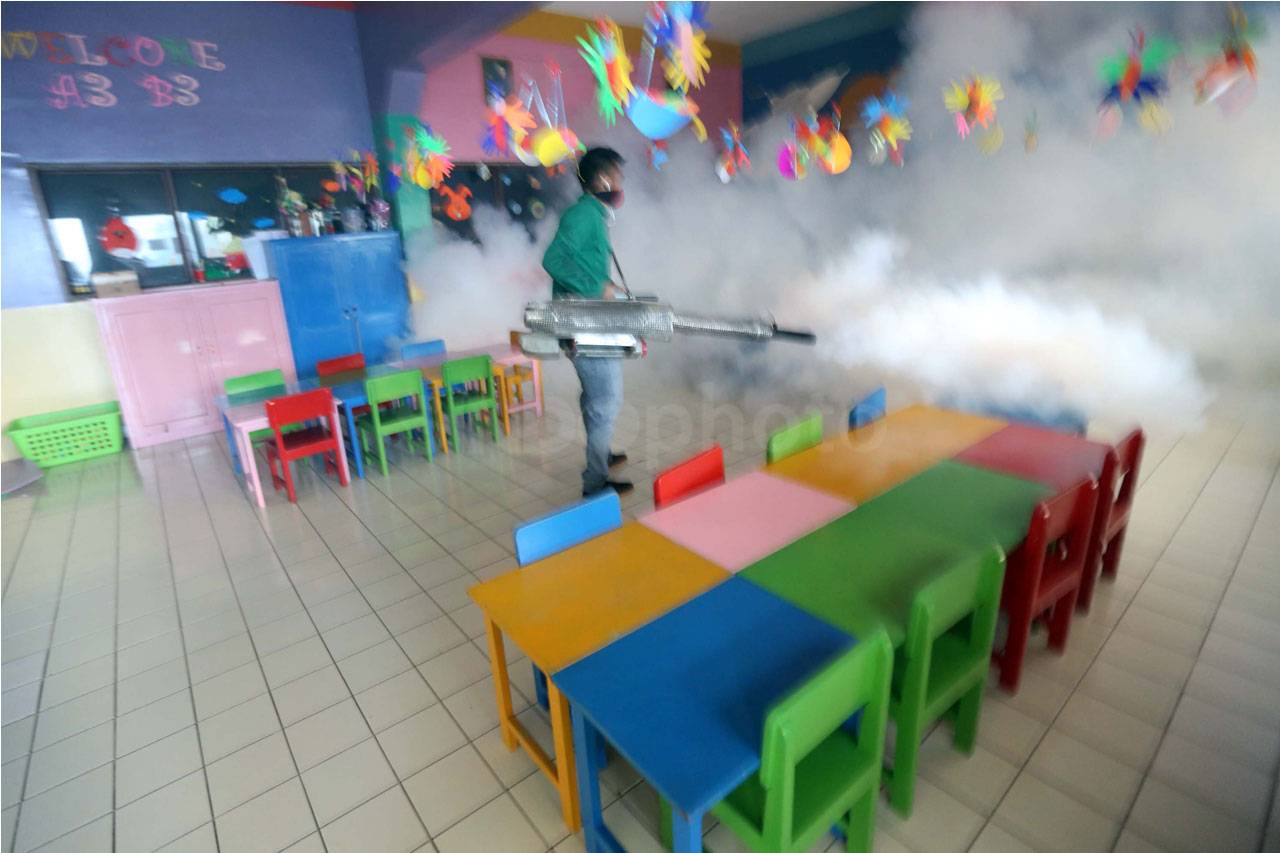Antisipasi DBD, Sekolah...