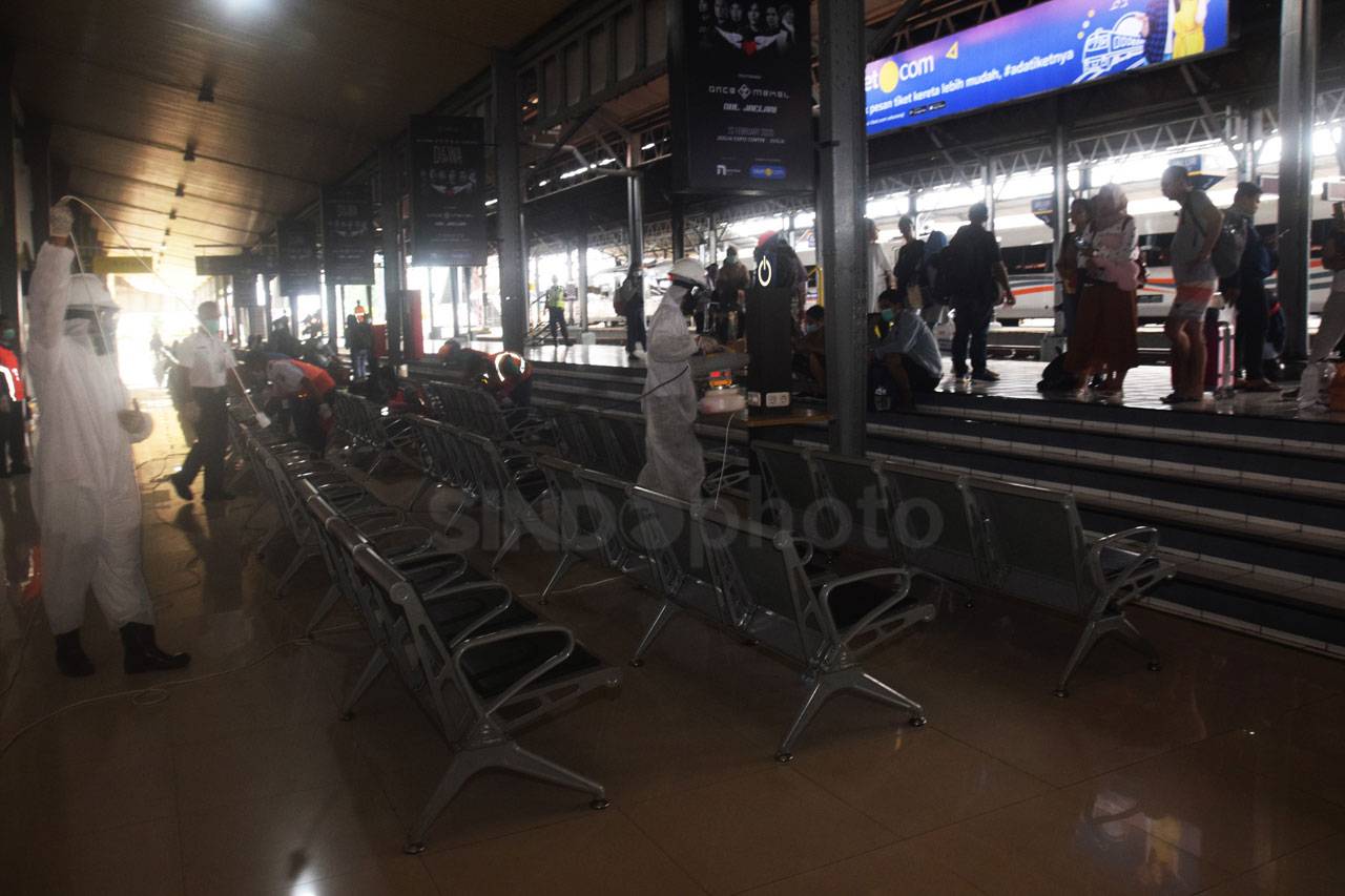Cegah Corona, Stasiun...