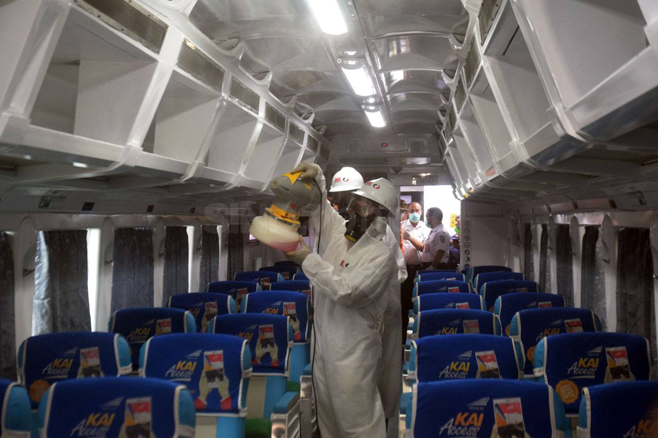 Cegah Corona, Stasiun...